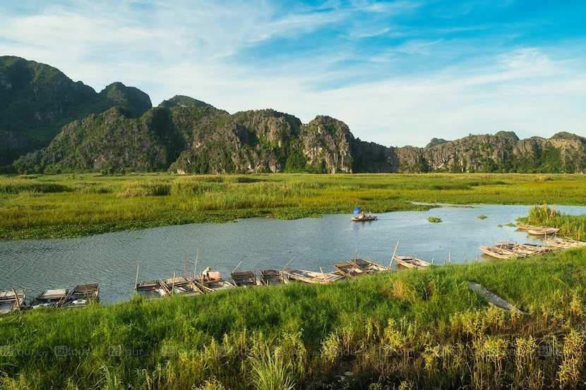 excursion en barque ninh binh
