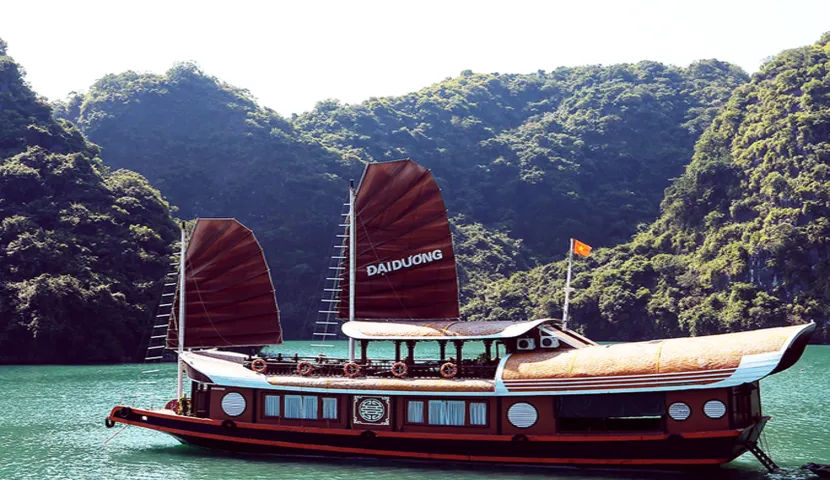 croisière privée dans la baie d'halong cat ba ocean cruise