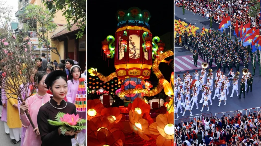 Cultural festivals and parades celebrated across Hanoi Vietnam