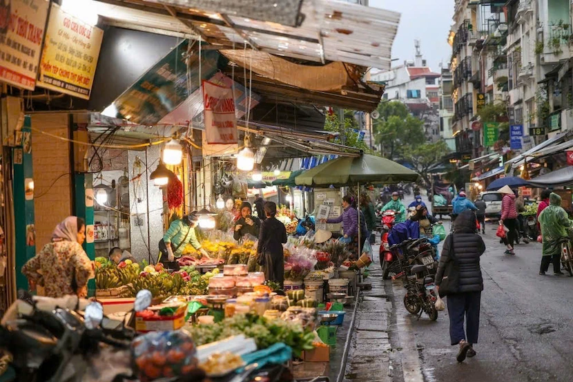 market hanoi hang be