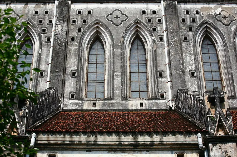 Hanoi St. Joseph's Cathedral window