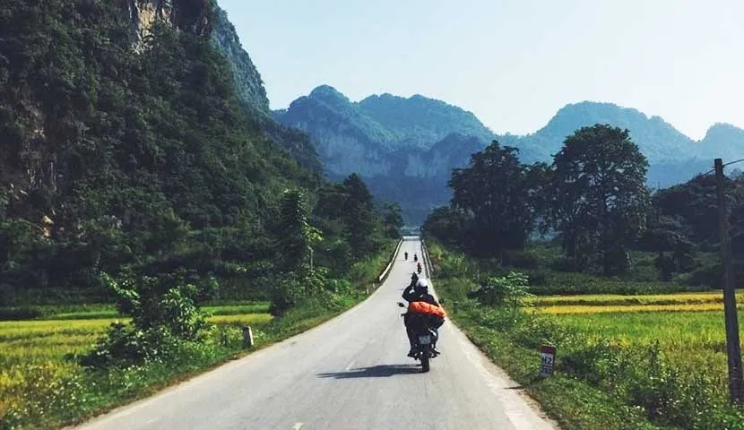 hanoi to cao bang by motorbike