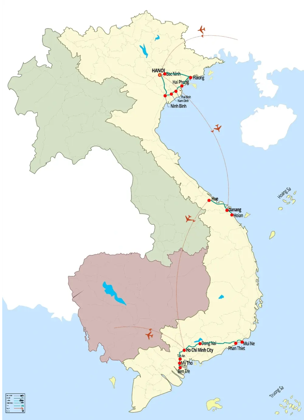  Esplendores de Vietnam y vacaciones en la playa de Mui Ne
