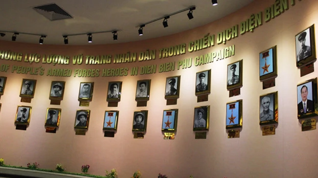Historical Victory Museum Dien Bien Phu heroes area