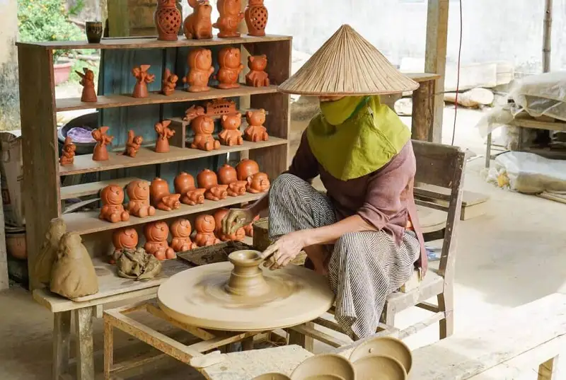 ceramiche dei villaggi artigianali di hoi an
