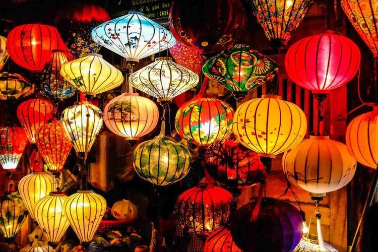 Lanterne del Festival di metà autunno di Hoi An