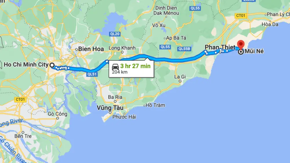 C&oacute;mo llegar desde Ho Chi Minh City a Mui Ne