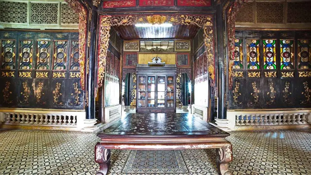 stanze dell'antica casa di huynh thuy le
