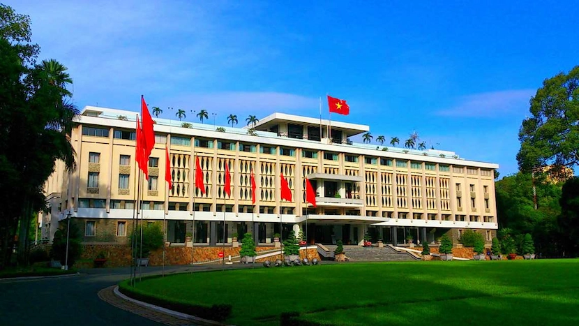 independence palace saigon vietnam