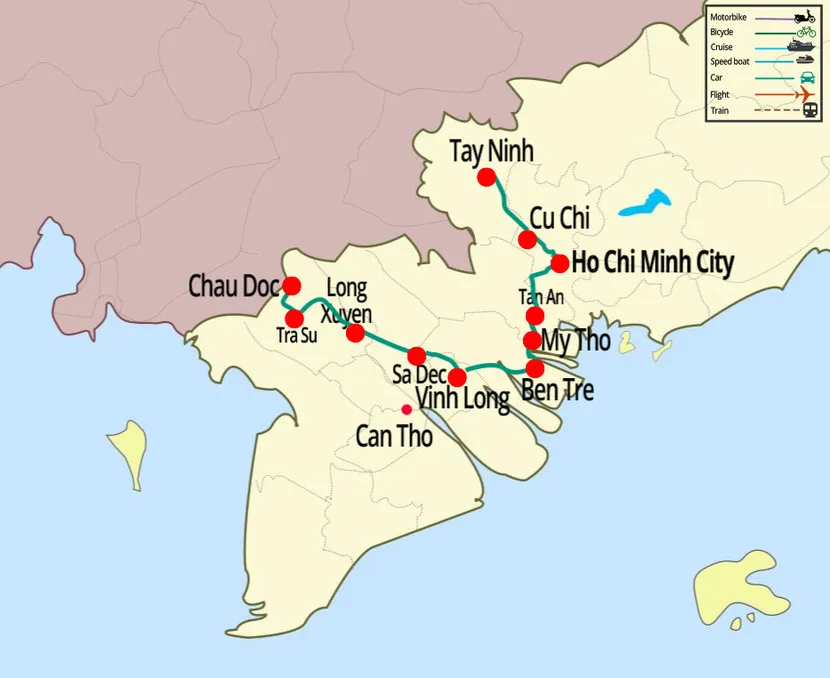 itinerario sud vietnam 7 giorni