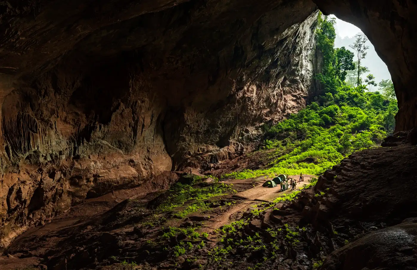 kong collapse cave