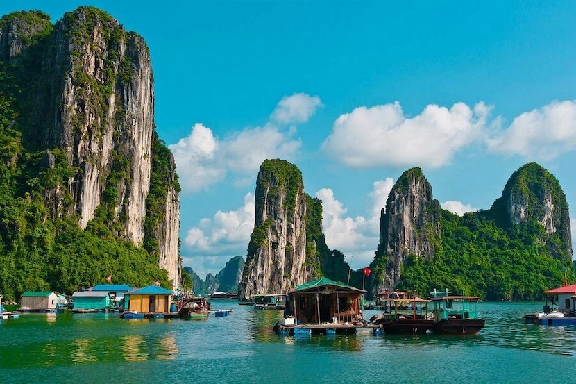 vung vieng fishing village