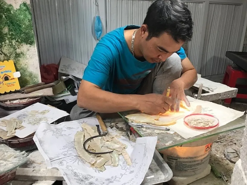 lacquer painting vietnam