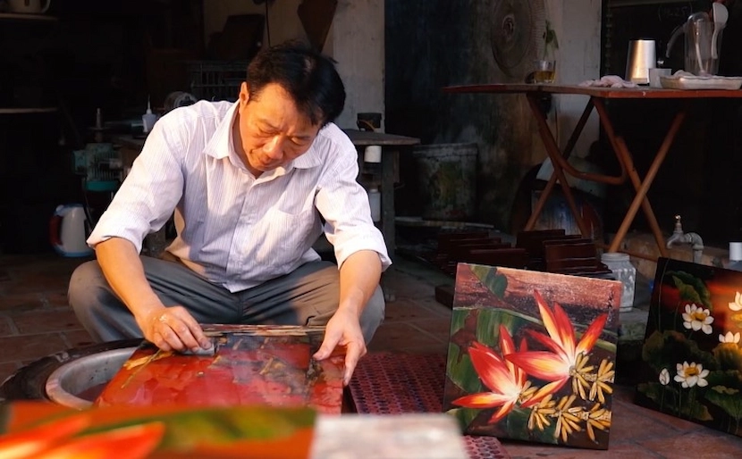 lacquerware process