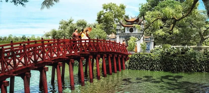 temple Ngoc Sơn, Ha noi