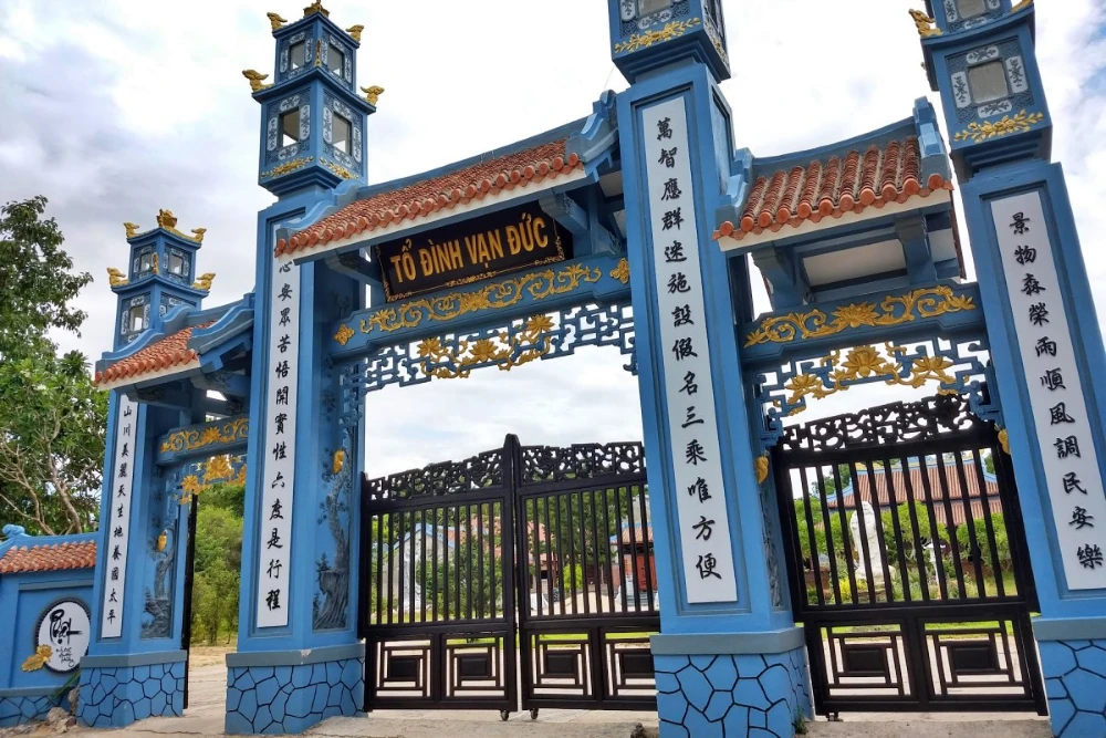  pagode Van Duc &agrave; Hoi An a &eacute;t&eacute; construite dans la seconde moiti&eacute; du XVIIe si&egrave;cle