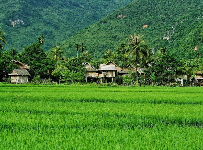 mai chau en avril