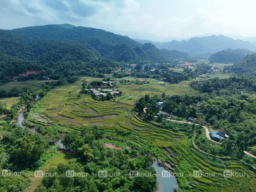 riziere mai chau vietnam