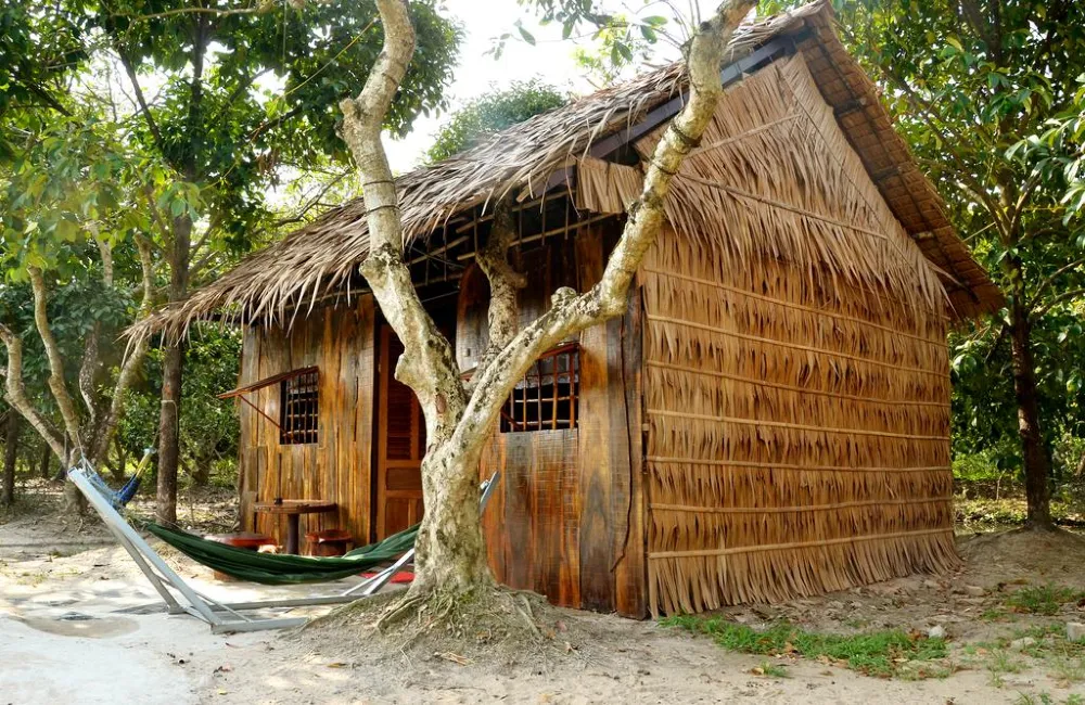 traditional house in mekong delta