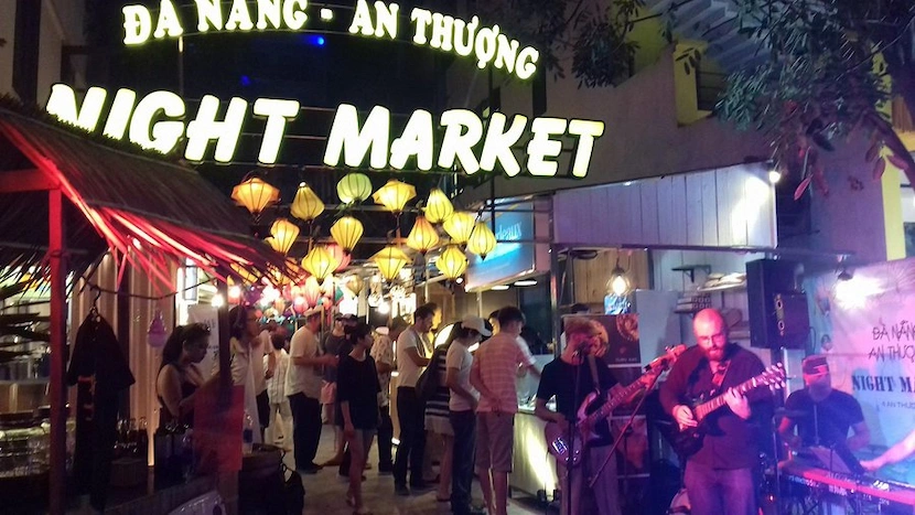 Marché de nuit d'An Thuong