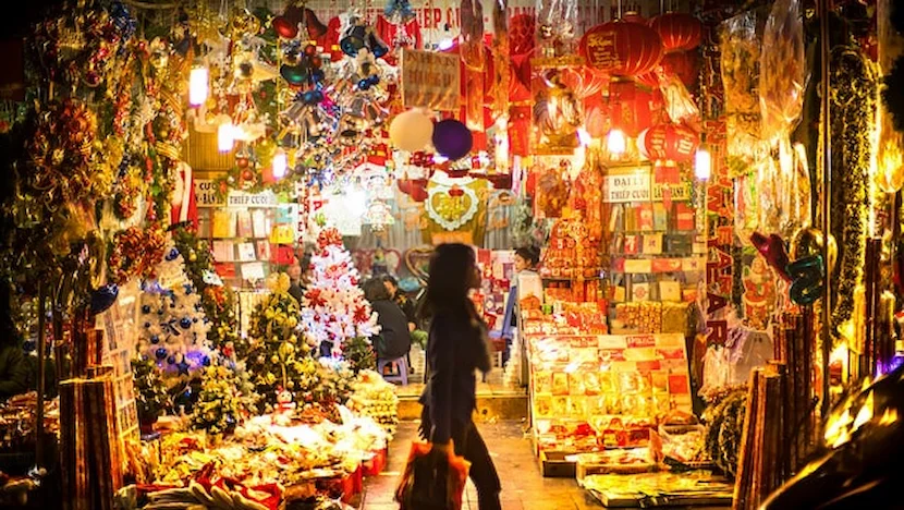 marché de nuit