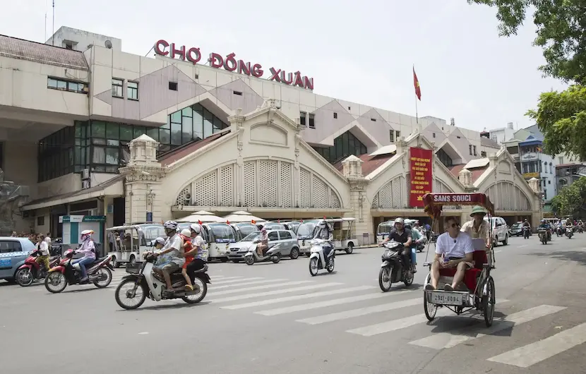 souvenir de hanoi marché