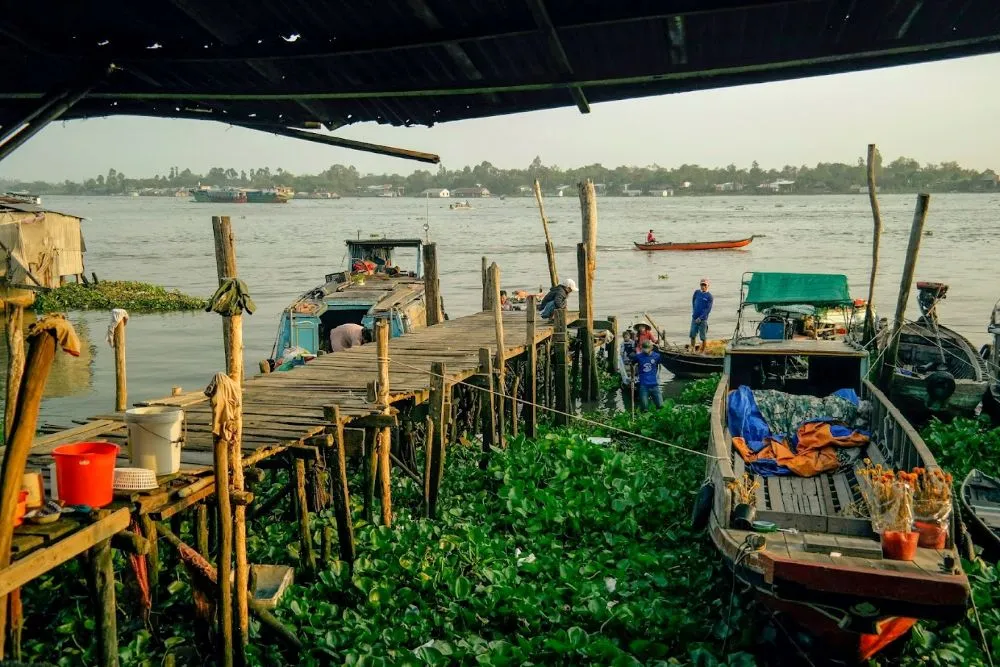 marche flottant du vietnam