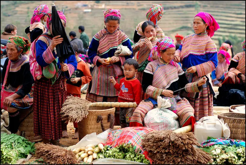sapa market local weekly market