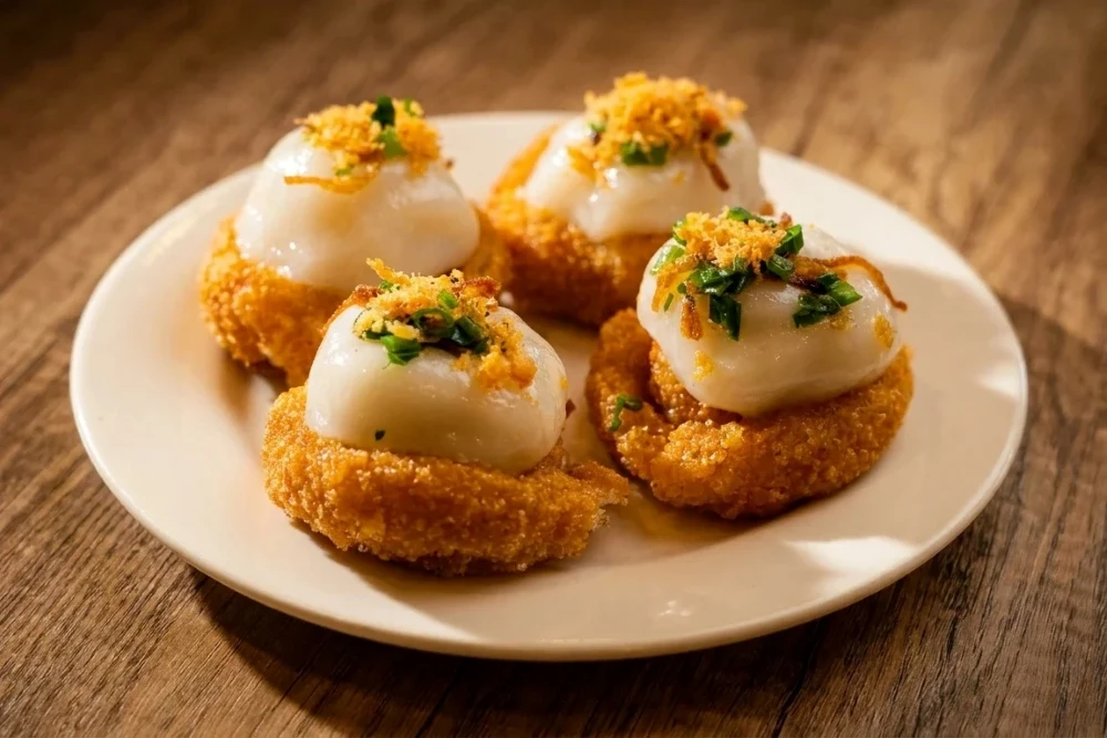 banh ram it est l'un des plats rustiques tr&egrave;s familiers aux habitants de Hue