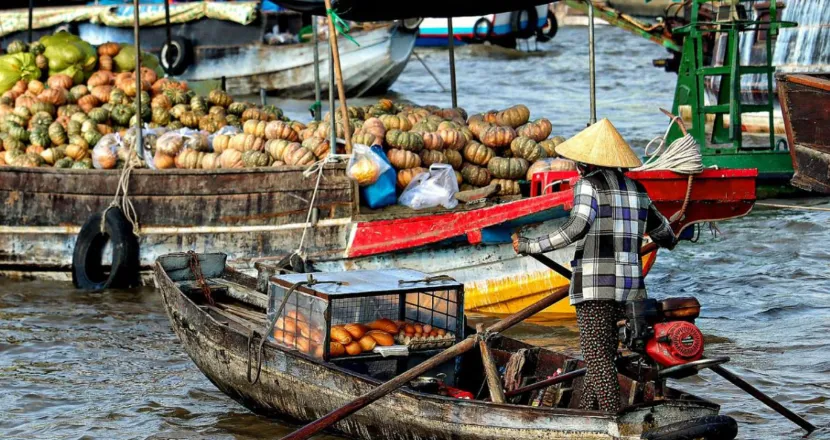 vietnam a febbraio delta mekong