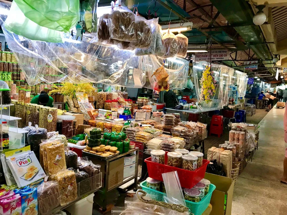 Inside the vibrant wholesale labyrinth of Binh Tay Market with thousands of stalls selling spices and ceramics