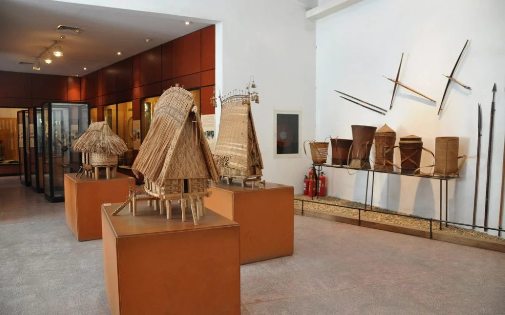 Visiting a museum in Hanoi in november