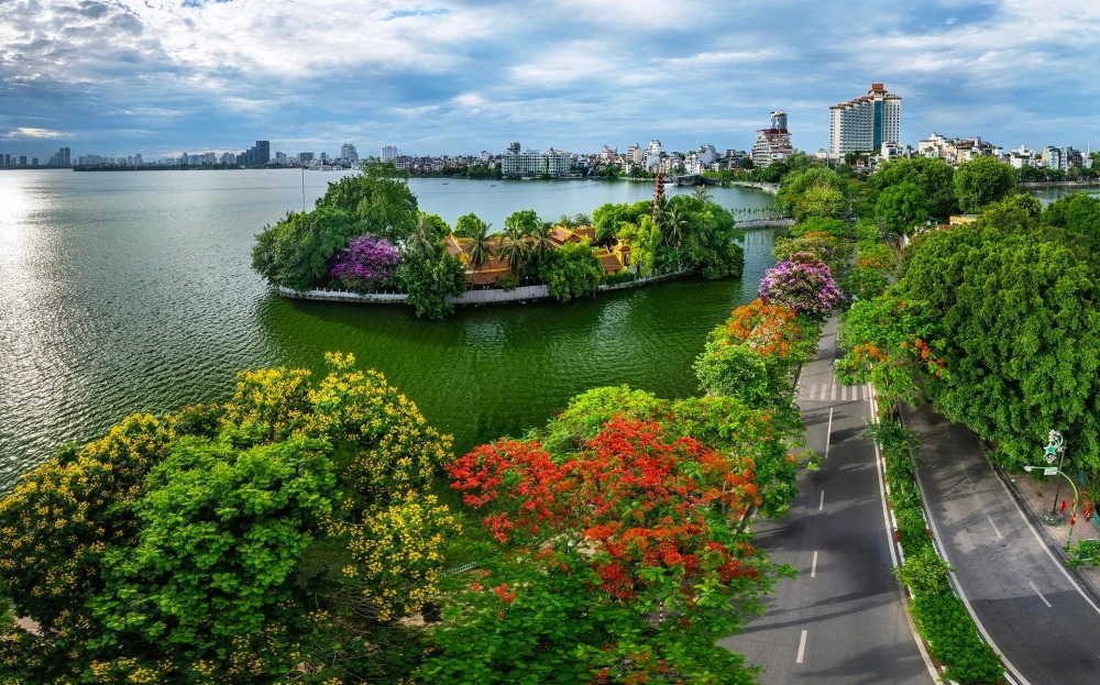 West Lake in Hanoi