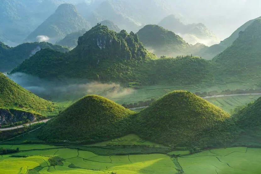 montagne nord est vietnam