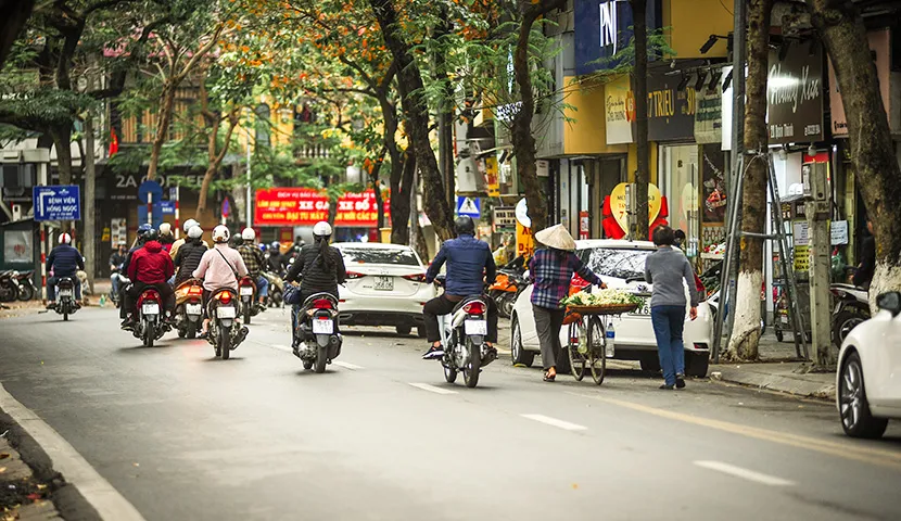 mezzi di trasporto vietnam muoversi moto