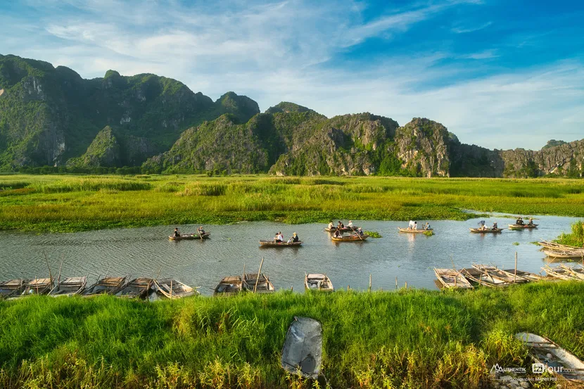 mousson a ninh binh au vietnam