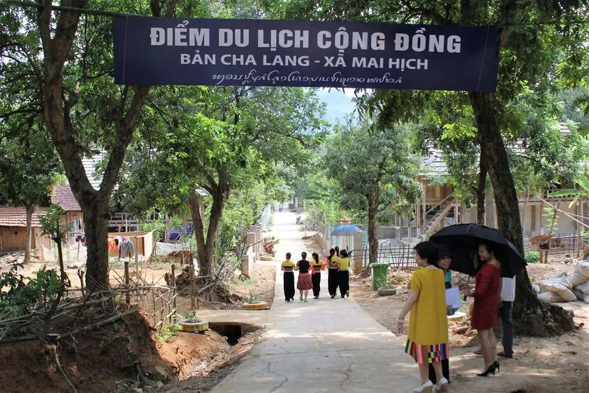 museo di etnia thai al villaggio cha lang mai hich mai chau
