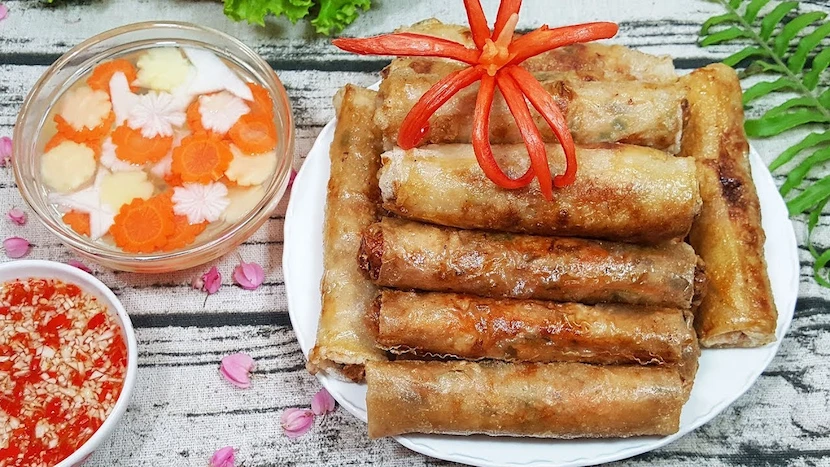 nem fried roll vietnamese dishes