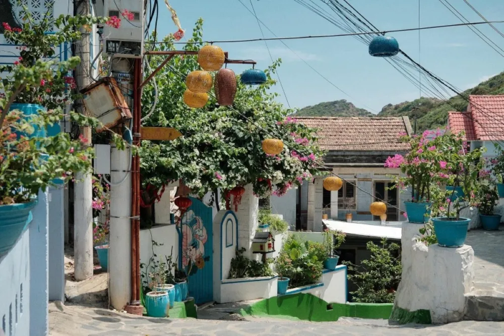 peaceful fishing village in quy nhon