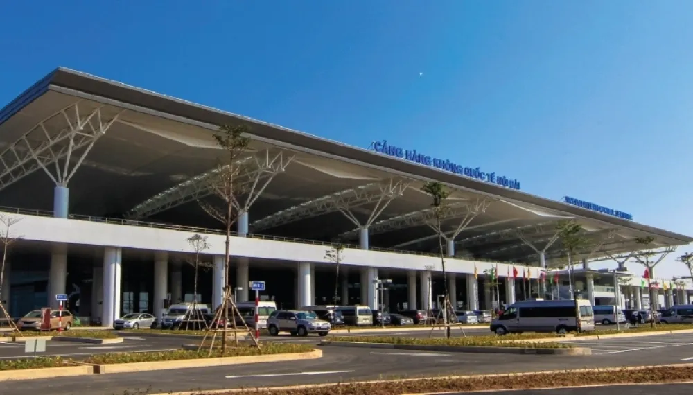 Noi Bai International Airport the Main airport gateway to Hanoi Vietnam