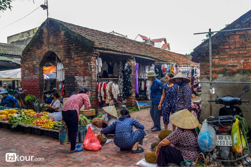 northern vietnam traditional market