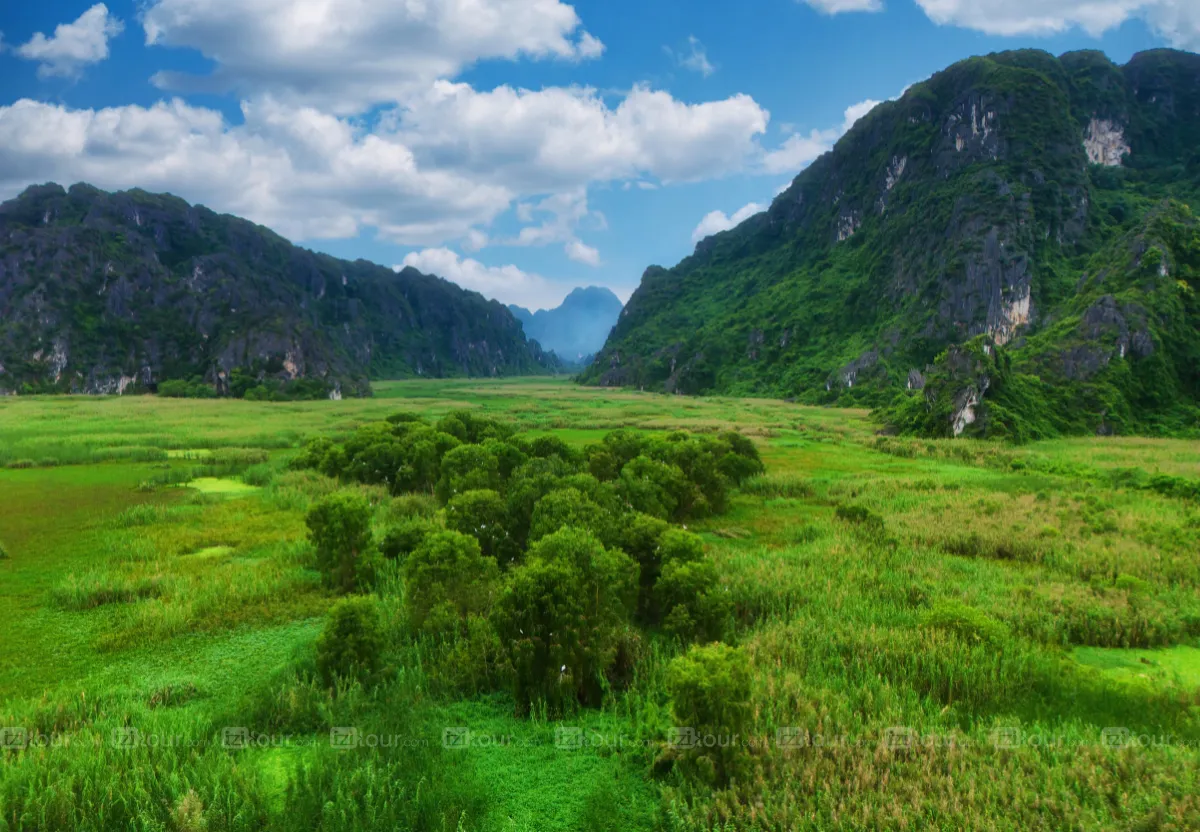 paysage paisible a van long ninh binh vietnam