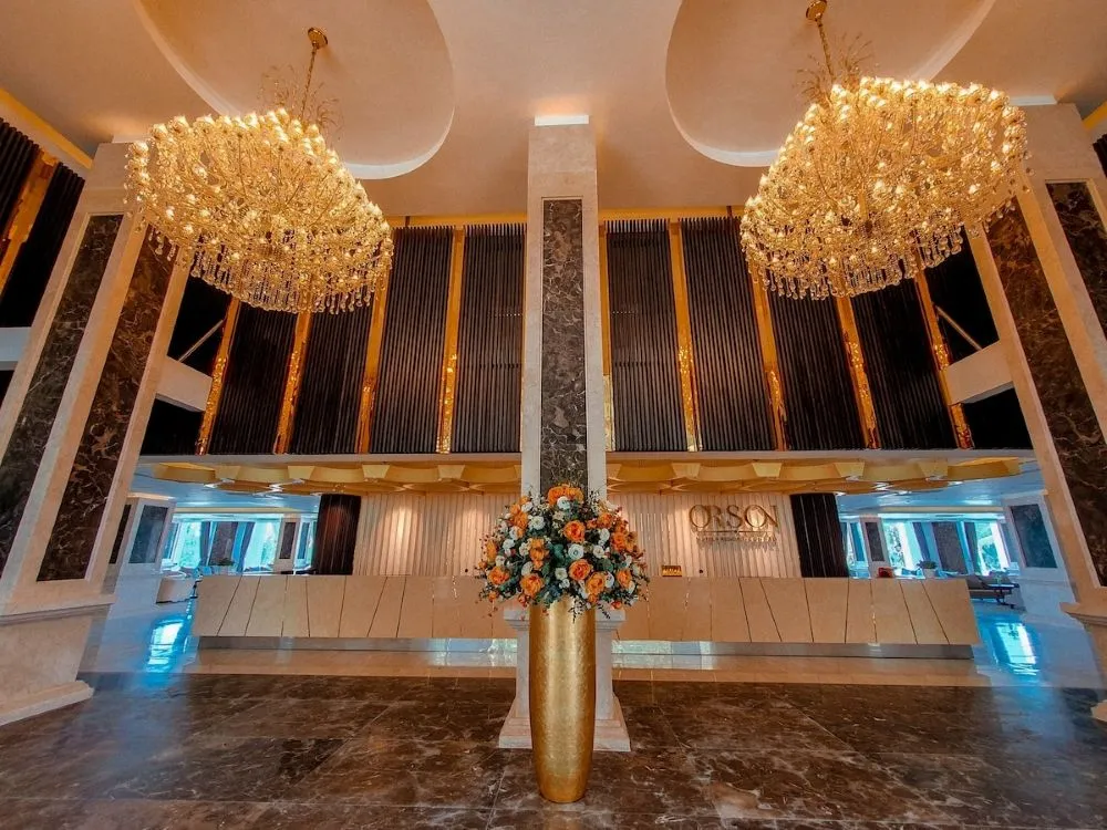reception area of Orson Hotel & Resort Con Dao