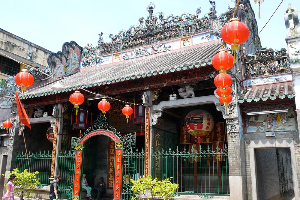 Thien Hau Pagoda Ho Chi Minh City famous Chinese temple dedicated to the sea goddess