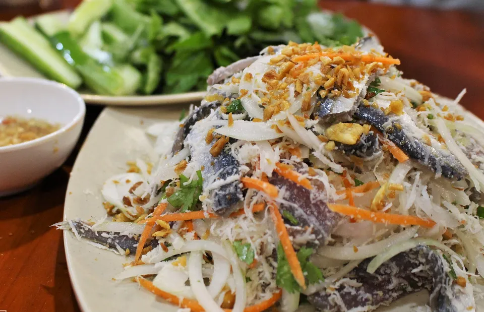 salade de harengs de Phu Quoc