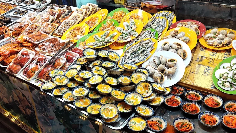 seafood in phu quoc night market