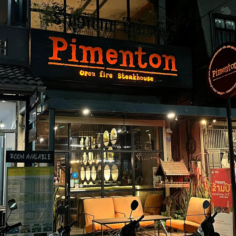 Pimenton ristorante a Vientiane