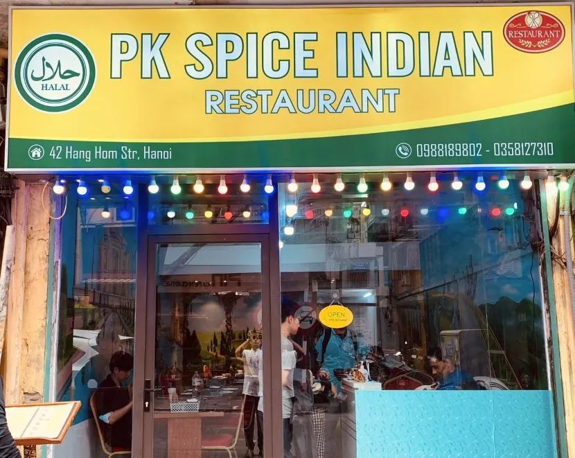 pk spice ristoranti indiani hanoi cibo