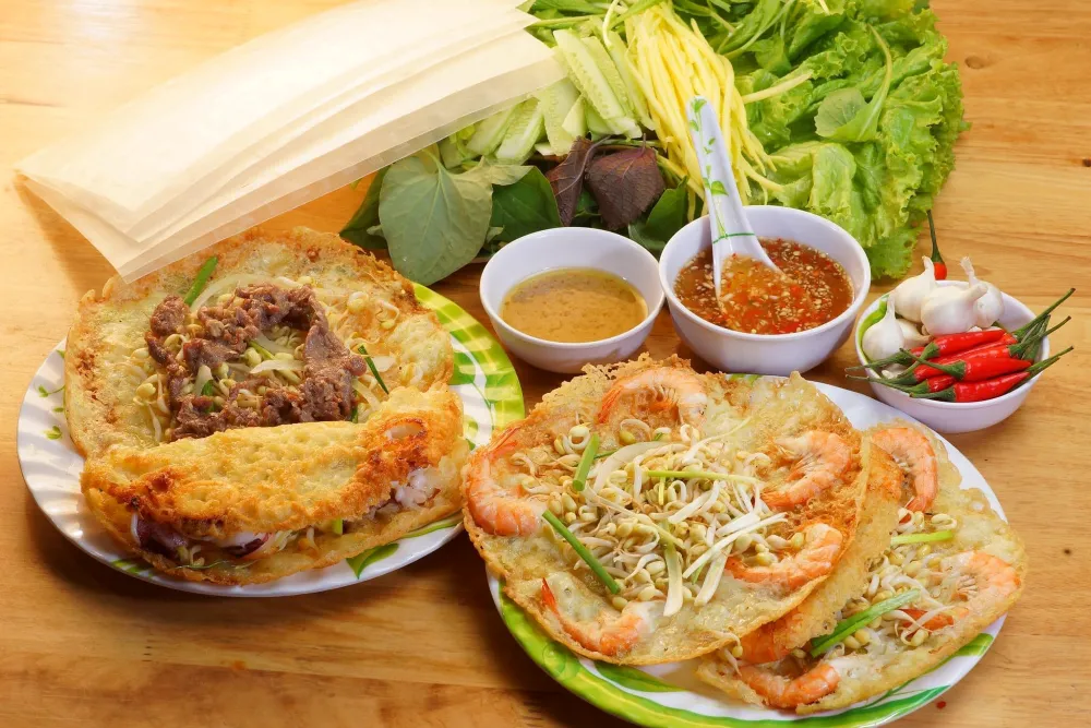 specialties in quy nhon food street