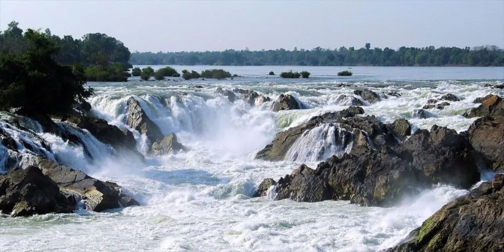 Khone Phapheng Falls en el Mekong